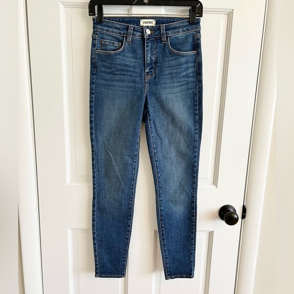 Lagence margot medium wash high rise skinny jeans size 25 - Picture 1 of 6